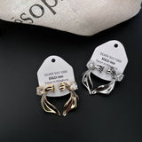 TEXTURE RIBBONS EARRINGS STUDS AND EARRINGS_CWAJE2023