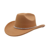 Western Ethnic Wool Fedora Hat New Arrival_Cwah04471