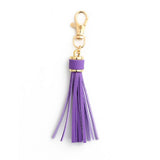 TASSEL LEATHER KEYCHAIN ACCESSORY_CWMM1284