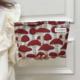 Fun Canvas Pencil Pouch Makeup Travel Organizer_Cuab00643