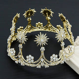 NEW BRIDAL WEDDING CRYSTAL TIARA CROWN_CWMM2026