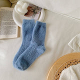 NEW AUTUMN AND WINTER CANDY COLOR THICK SOCKS_CWMS0869