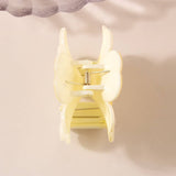 SWEET FLOWER UPDO HEART PETAL HAIR CLAW CLIP_CWMM4987