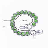 15 75IN METAL BEAD ACRYLIC BEAD HANDBAG STRAP_CWMM5117