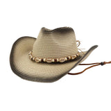 Western Cowboy Beach Hat With Sun Protection_Cwah04490