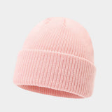 Vintage Knit Dome Skull Cap Warm Short Beanie Hat_Cwah04690