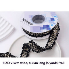RIBBON TWEED BOUQUET FLOWER WRAP DIY RIBBON_CWMM5745