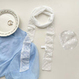LACE LONG SCARF ELEGANT NECK HAIR TIE FOR WOMEN_CWASC1980