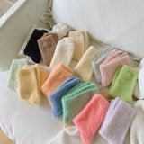 NEW AUTUMN AND WINTER CANDY COLOR THICK SOCKS_CWMS0869
