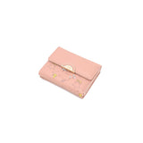 Spring Print 3-Fold Coin Clip Mini Wallet_Cwab06262