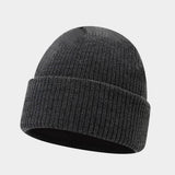 Vintage Knit Dome Skull Cap Warm Short Beanie Hat_Cwah04690