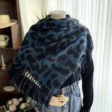 DOUBLE SIDED LEOPARD PRINT SCARF COZY WRAP_CWASC1465