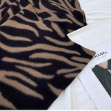 STRIPED PRINT FAUX CASHMERE SCARF FOR WINTER_CWASC1472