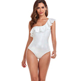 SNAKESKIN ONE SHOULDER SWIMSUIT_CWMW0303