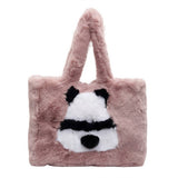 Winter Cute Casual Handbag Shoulder Plush Bag_Cwab3939