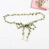 Cwabe0569_Braided Belt With Tassel