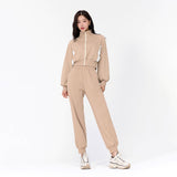 Sportswear Top And Casual Sportswear Pants Set