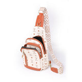 OUTDOOR LEISURE PRINTED SHOULDER BAG MESSENGER BAG_CWAB2719