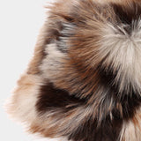 Fluffy Faux Fur Bucket Hat Trendy Winter_Cwah04781