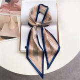 FASHIONABLE DOUBLE LAYER RIBBON ANGLED HEAD SCARF_CWASC1515