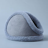 SOLID COLOR WARM SIMPLE FOLDABLE EARMUFFS_CWMM1423