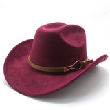 BELT BUCKLE WESTERN COWBOY HAT ADJUSTABLE BRIM_CWAH2532