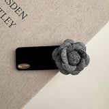COOL GRAY CAMELLIA HAIRPIN HEADBAND_CWAHA4670