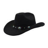 COUPLE S POLYESTER COWBOY JAZZ HAT ETHNIC STYLE_CWAH04384