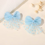 STYLISH DOUBLE LAYER MESH BOW HAIR CLIP FOR KIDS_CWAHA6715