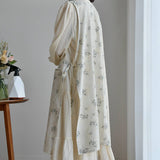 Waistband Cotton Linen Aprons With Pockets_Cwmm3289