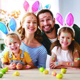 EASTER TATTOOS FOR KIDS BUNNY EGG STICKERS_CWMM8240