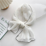 Cwasc2386_Long Solid Color Thin Small Scarf