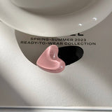 CUTE PINK HEART SIDE HAIR CLIP SUMMER BB PIN_CWAHA3953
