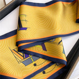 THIN SCARF FASHION PRINT RIBBON HEAD SCARF_CWASC1511