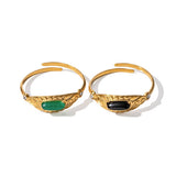 INLAID NATURAL STONE RINGS_CWAJE1235