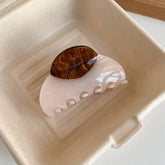 LARGE HAIR CLAW 3 INCH WOOD PRINT ACETATE CLIP_CWAHA2630