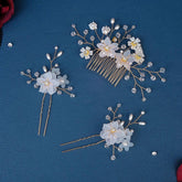 BEAUTIFUL HANDMADE BRIDAL HAIR ACCESSORIESSET_CWAHA2790