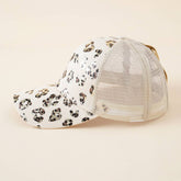 SUMMER LEOPARD PRINT BASEBALL CAP_CWAH1403