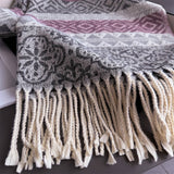 Classic Cashmere Feel Soft Warm Tassel Scarf_Cwasc03243