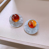 RETRO ROUND SIMPLE VERSATILE EARRINGS_CWAJE2346