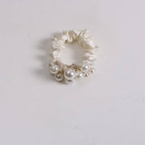 ELEGANT PEARL SCRUNCHIE SIMPLE CUTE NEW HAIR TIE_CWAHA6767