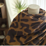 DOUBLE SIDED LEOPARD PRINT SCARF COZY WRAP_CWASC1465