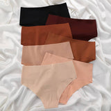 Women Seamless Ice Silk Quick Drying Underwear_Cwmu0073