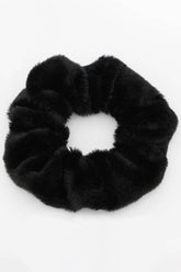 FLUFFY PLEATED SCRUNCHIE HAIR TIE_CWAHA0188