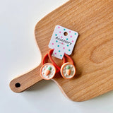 GEOMETRIC PINEAPPLE STRAWBERRY HAIR TIE_CWAHA1857