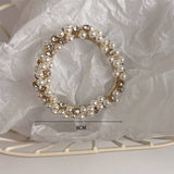 GOLD VERSION PEARLET SCRUNCHIE HAIR TIE_CWAHA0626