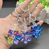 COLORFUL CRYSTAL FLOWER KEYCHAIN_CWMM1566
