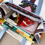 SIMPLE CANVAS ONE SHOULDER HANDBAG_CWAB0999