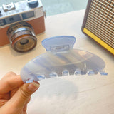 FRENCH INK STYLE HAIR CLAW LARGE JELLY COLOR CLIP_CWAHA2165