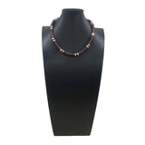 BOHEMIAN VINTAGE WOODEN BEAD NECKLACE_CWMM4728